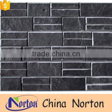 Natural black stone cladding for exterior walls NTCS-C031Y