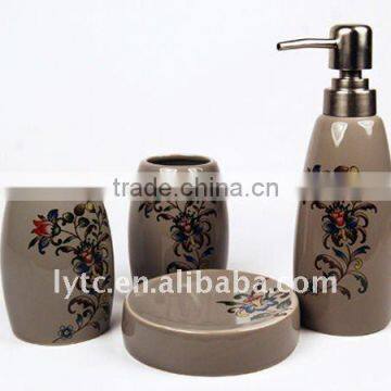 Hot Sale 4pcs Ceramic Bathroom Accessory photo-2