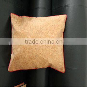 3D decoration new arrive nature cork Pillow