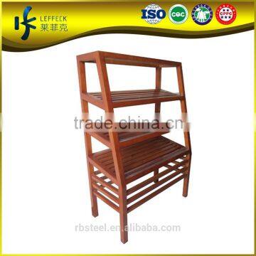 Factory price solid wood bread rack, wooden racks for bakerys