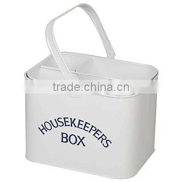 Metal Storage Box Metal Laundry and Housekeepers Storage Box photo-3
