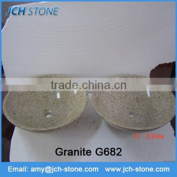 Granite plain colors freestanding wash basin