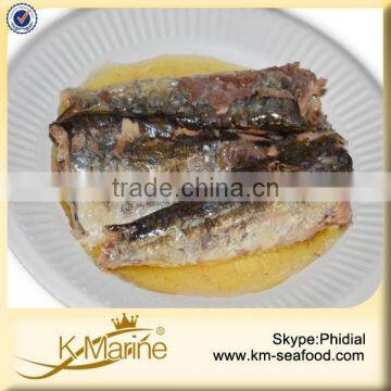 Alibaba Trade Assurance 125g Canned Sardine