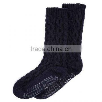 100% Acrylic Chunky Cable Knit socks