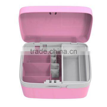 Lockable Plastic Cosmetic Storage Box With Nice Compact Design photo-3