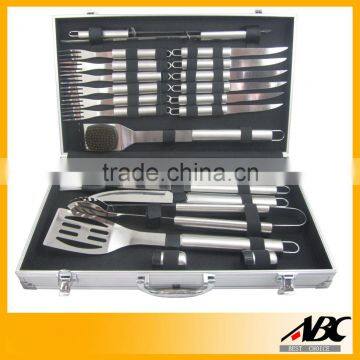 24pcs BBQ tools set in aluminum case