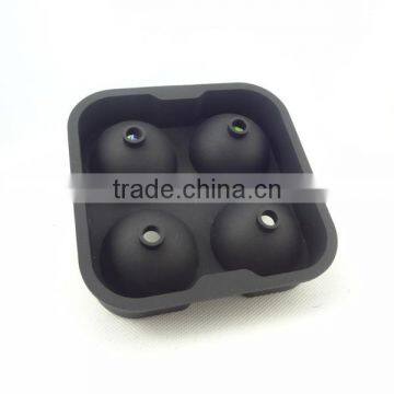 FDA 4 Sphere Ice Balls Mold Christmas Silicone Ice Cube Tray photo-3