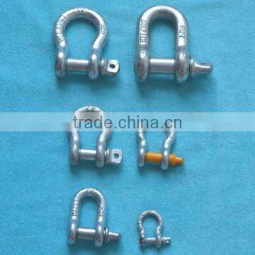 Galvanised-Steel Screw Pin Anchor Shackle