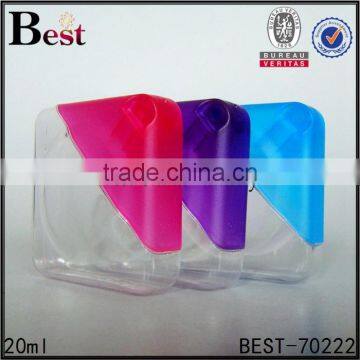 20ml New Products Square Pet Resin Bottle Grade Special Design Plastic Bottle Pet Cosmetic Packaging China Suppliers Wholesale photo-6