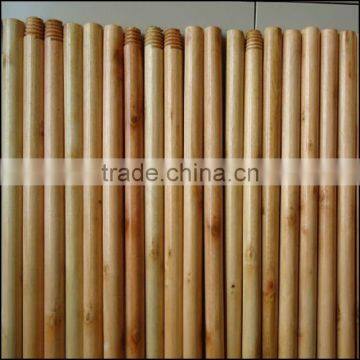 Smooth Varnishing Wooden Broom Handles/painted Wooden Broom Stick