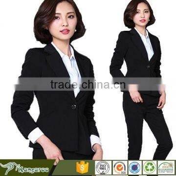 2016 New Style Japan Corporate Ladies Latest Office Uniform Design