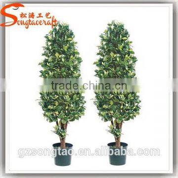 Songtao Company High Quality Artificial Plants Potted Plant Bonsai Tree 185cm Plastic Lucky Tree photo-3