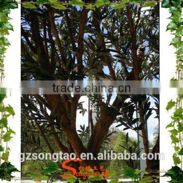 Hot Selling Artificial Plant Artificial Olive Banyan Tree Bonsai photo-4