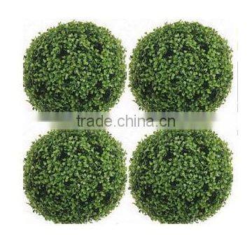 4PCS Decorative Artificial Topiary Grass Ball Buxus Boxwood Ball
