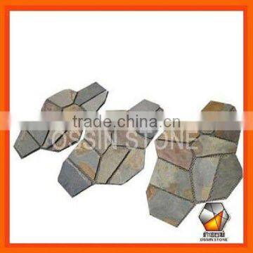 Meshed Slate Paving Stone