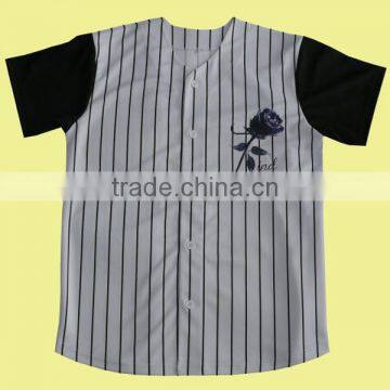 Sublimation baseball jersey