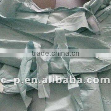 Disposable Nonwoven Sterilized Reinforced Surgical Gown for Operation, E.O. Sterilize