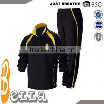 Manufacturer microfiber track suits cheap newest design of nylon tracksuits sportswear sportswear sports clothing