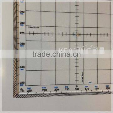 Aviation Protractor - Square in Flexi Durable Plastic ( 5'' * 5'' ) Nautical Grid Protractor # KPP-1 photo-3