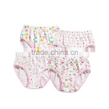 Breathable Modal spandix Girls underwear briefs kids underwear little girls underwear models