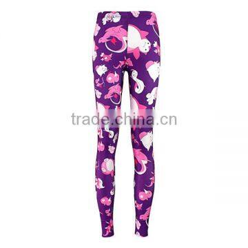 Young Girl Printed Pantyhose Tight With Polyester Content photo-3