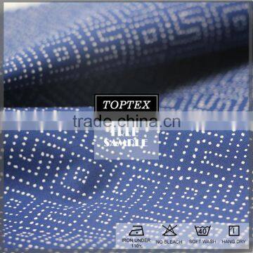 Hot Sell 100% Cotton Dyed Ground Printed Poplin Fabric photo-2