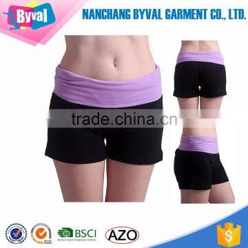 Byval sports shorts wholesale Women's Yoga Workout running gym cycling shorts custom Exercise Mini Hot Shorts