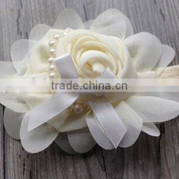 Newest Baby Pricess Hair Accessories Girls Pearl Decoration Headband photo-5