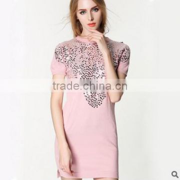 F20003A EUROPEAN STYLE KNITTING DRESS WOMEN DRESS