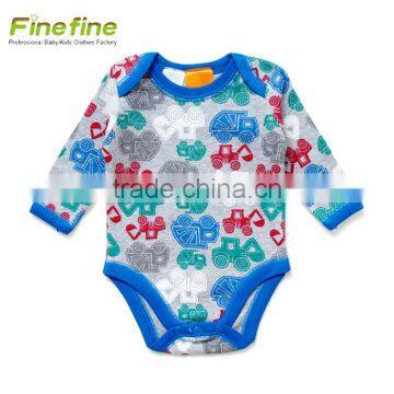 Long Sleeve Baby Clothes Lace Custom Fancy Baby Romper Set photo-3