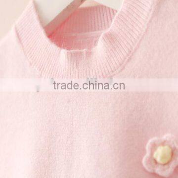 2016 Latest Cute Baby Girls Sleeveless Soft Wool Sweater Design Baby Clothes photo-2