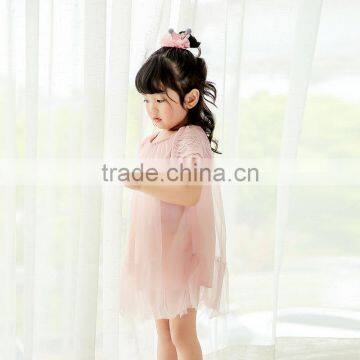 S17575A 2017 Summer Fancy Baby Girl Lace Princess Dress photo-4