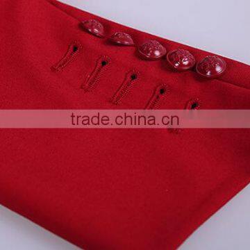 High Quality Red Comfortable Women Airline Pilot Uniform With Good Workmanship photo-4