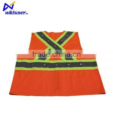 LED Light Reflective Safety Straps Vest photo-4