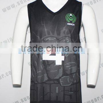 OEM sublimation design your own volleyball jersey