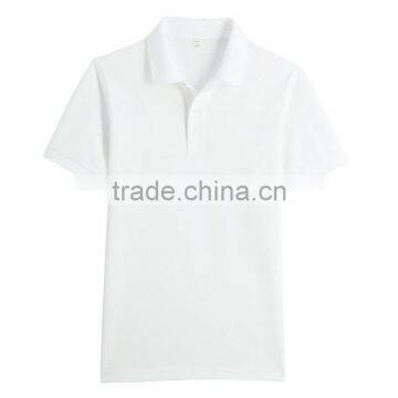 Wholesale 100%cotton Basic Blank Polo Shirts for Male photo-3