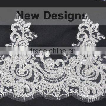 Wedding Polyester French Lace Fabric With New Designs photo-5