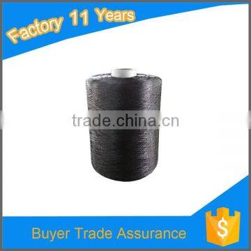 Dyed Black polyester filament cheap embroidery thread