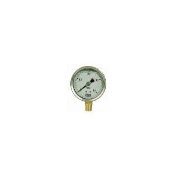 Standard Liquid filled Vibration-proof  Pressure Gauge