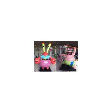 Fiberglass Cartoon Style Water Pool Toys , Water Playground Equipmentf For Kids