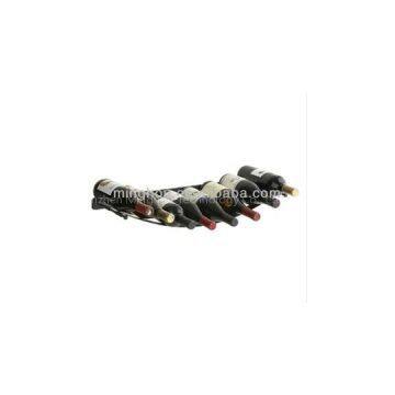8 Bottle Decorative Wall Mounted Metal Wine Racks MH-MR-15018