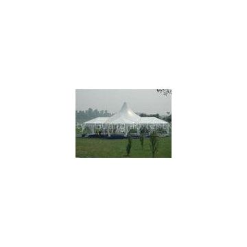 Luxury Outdoor Event Tents Pagoda Shape With PVC Clear Walls for Festival