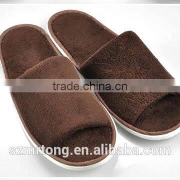 5-Star Fashionable Hot Sale Coral Fleece Hotel Slipper