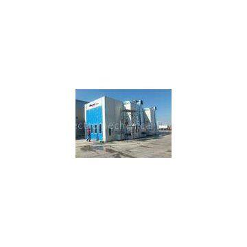 Middle Door High Precision Outside Paint Booth , Bus Spray Booth Rental
