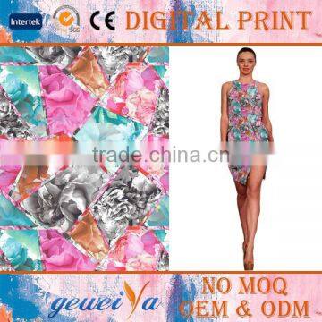 Custom Polyester Digital Printed Chiffon Fabrics