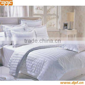 Factory hotel linen manufacturer 3cm strip design hotel linen