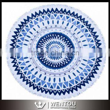 Personalized Tassel Beach Round Towel photo-2