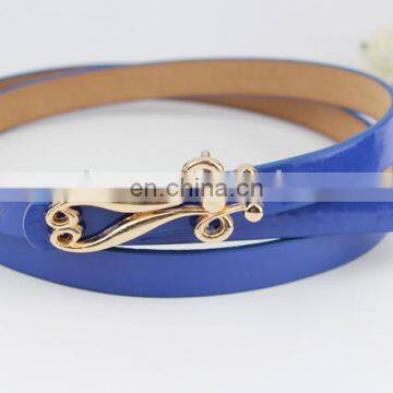 Ladies Fashion Hollow Candy Color Length Adjustment Decorative Belt photo-5