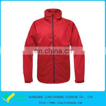 Bright Red Custom Designed Waterproof Climbing Sports Jackets Unisex