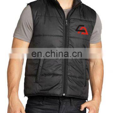 PADDED JACKET FOR MENS / POLYESTER PADDED JACKET/ BLACK PADDED JACKET 2016